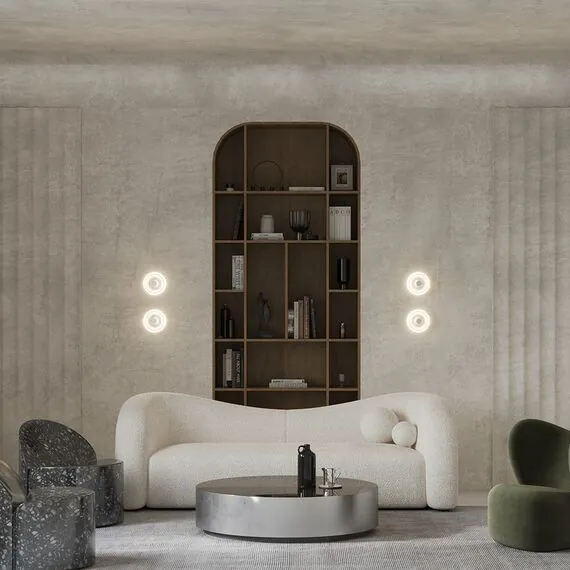 Maytoni Decorative MOD555WL-L4CH4K Светильник светодиодный настенно-потолочный Amulet, изображение 3