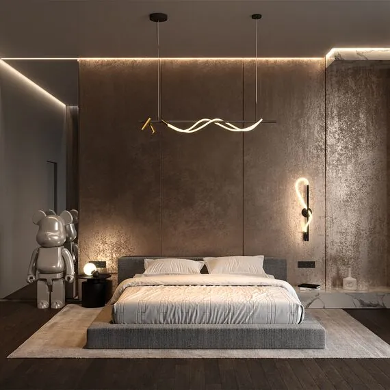 Maytoni Decorative MOD166PL-L30GB3K Светильник светодиодный подвесной Tau, изображение 4