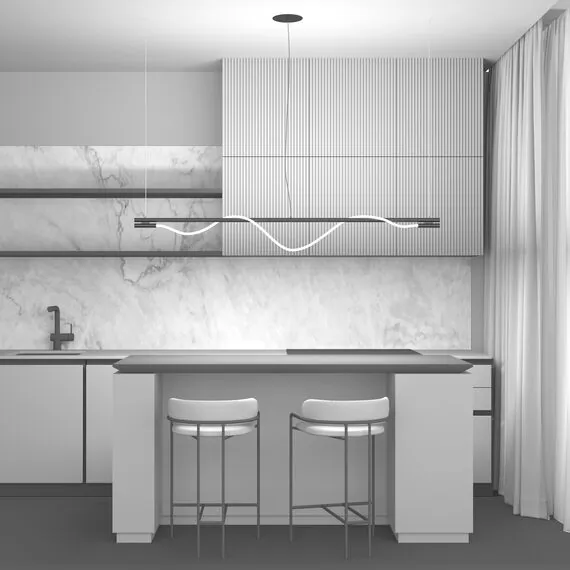 Maytoni Decorative MOD166PL-L20G3K Светильник светодиодный подвесной Tau, изображение 5