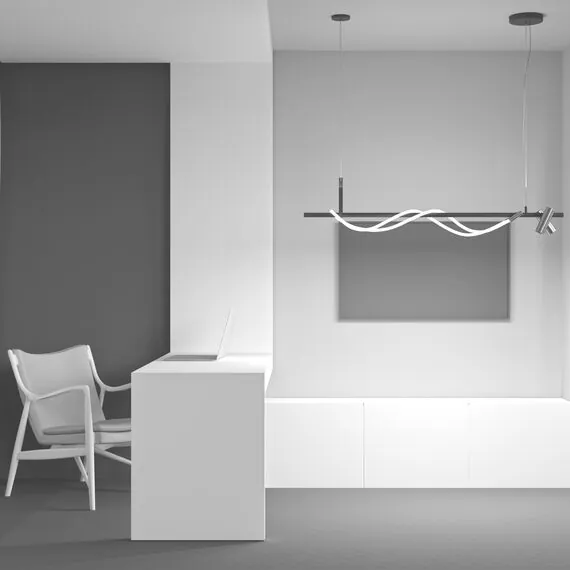 Maytoni Decorative MOD166PL-L30GB3K Светильник светодиодный подвесной Tau, изображение 6