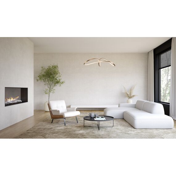 Maytoni Decorative MOD156PL-L52G4K Светильник светодиодный подвесной Curve, изображение 3