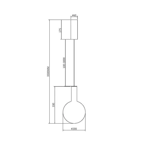 Maytoni Decorative MOD182PL-L4CG3K Светильник Nebula, изображение 2