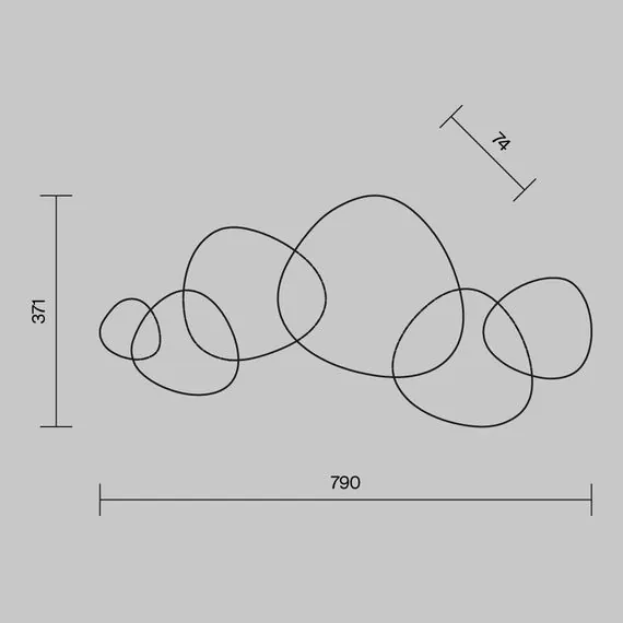 Maytoni MOD314WL-L13G3K Настенный светильник (бра), изображение 3