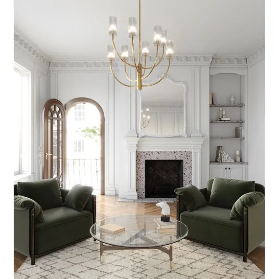 Maytoni Decorative MOD223PL-08BS Люстра на штанге Arco, изображение 5