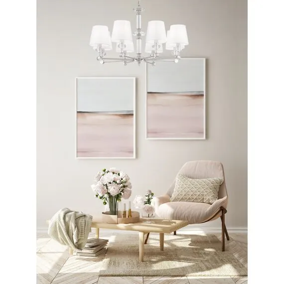 Maytoni Decorative MOD018PL-08CH Подвесная люстра Riverside, изображение 4