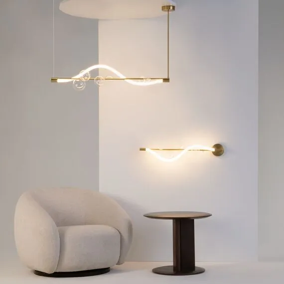 Maytoni Decorative MOD289PL-L13BS3K Светильник подвесной светодиодный Oasis, изображение 5