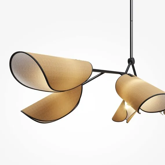 Maytoni Decorative MOD225PL-06B Люстра на штанге Organic, изображение 2