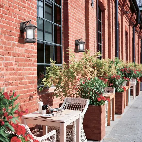 Maytoni Outdoor O031WL-01BR Уличный настенный светильник Salamanca, изображение 4