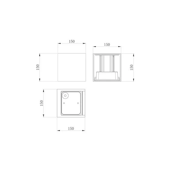 Maytoni Outdoor O572WL-L20GR3K Архитектурный светодиодный светильник Fulton, изображение 4