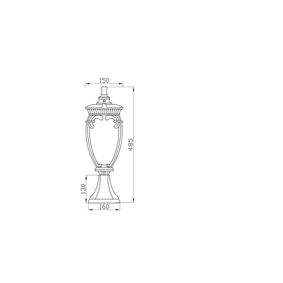 Maytoni Outdoor O417WL-L4W3K Архитектурный светодиодный светильник Strato, изображение 6