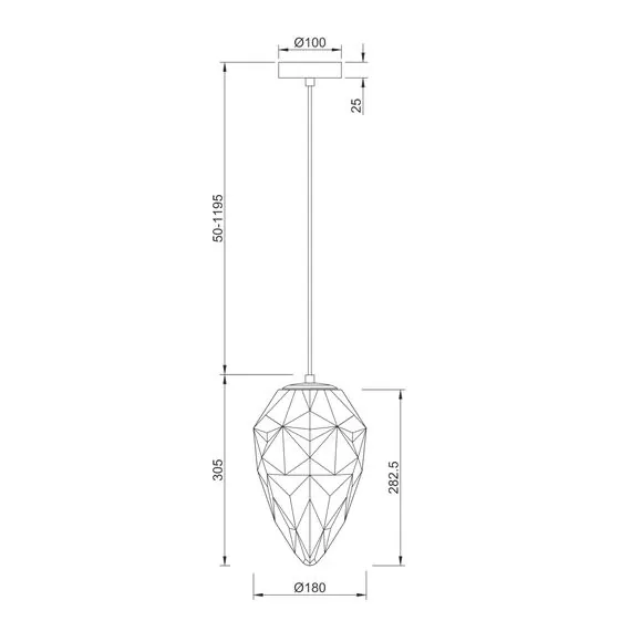 Maytoni Decorative P052PL-01PK Подвесной светильник Globo, изображение 4