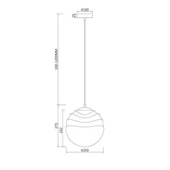 Maytoni Decorative P074PL-01N Подвесной светильник Vinare, изображение 4