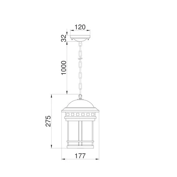 Maytoni Outdoor O031PL-01BR Уличный светильник Salamanca, изображение 4