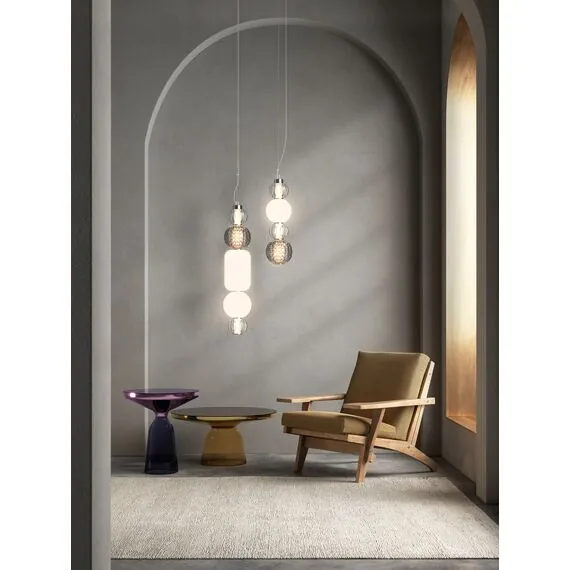 Maytoni Decorative P069PL-L17CH3K Подвесной светодиодный светильник Collar, изображение 4