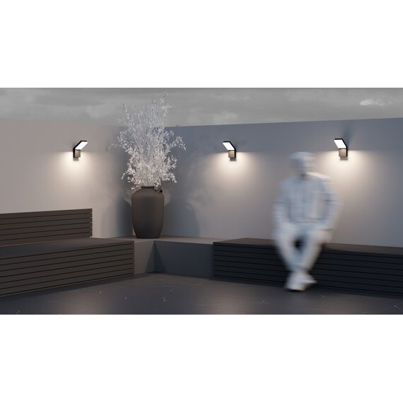 Maytoni Outdoor O595WL-L12B3K Уличный светильник светодиодный на стену Paso, изображение 6