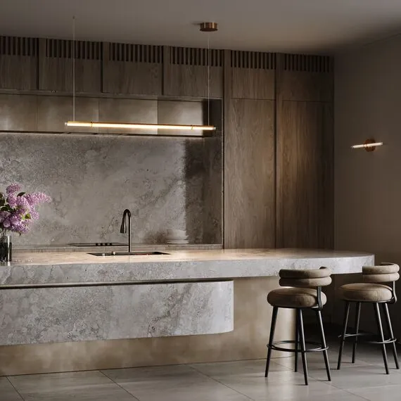 Maytoni Decorative MOD340PL-L20BS3K Светильник подвесной светодиодный Plume, изображение 2