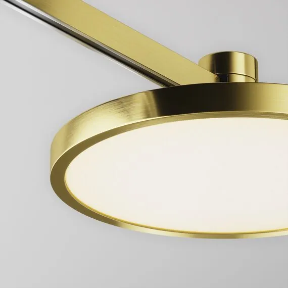 Maytoni Technical TR153-1-10W3K-BS Трековый магнитный светодиодный светильник Flarity Plato, изображение 2