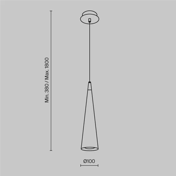 Maytoni Technical P318-PL-01-W Подвесной светильник Nevill, изображение 8
