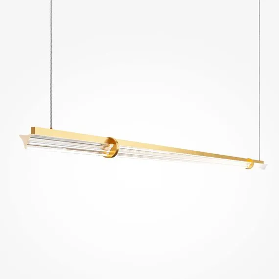 Maytoni Decorative MOD340PL-L28BS3K Светильник подвесной светодиодный Plume, изображение 4