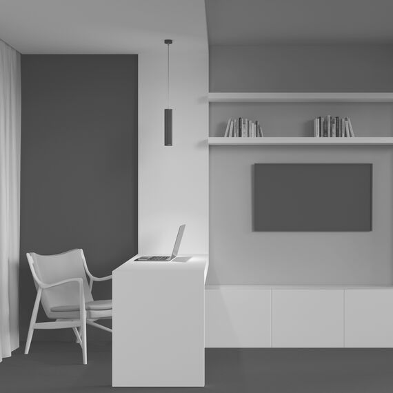 Maytoni Technical P038PL-01B Подвесной светильник Focus Design, изображение 4