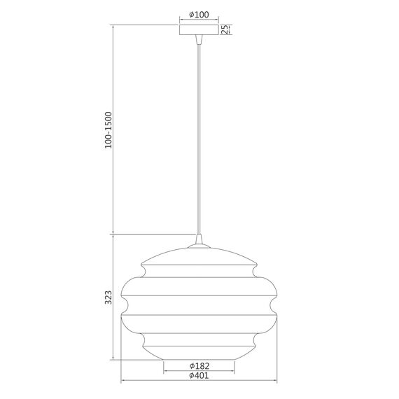 Maytoni Decorative P078PL-01CG Подвесной светильник Ruche, изображение 6