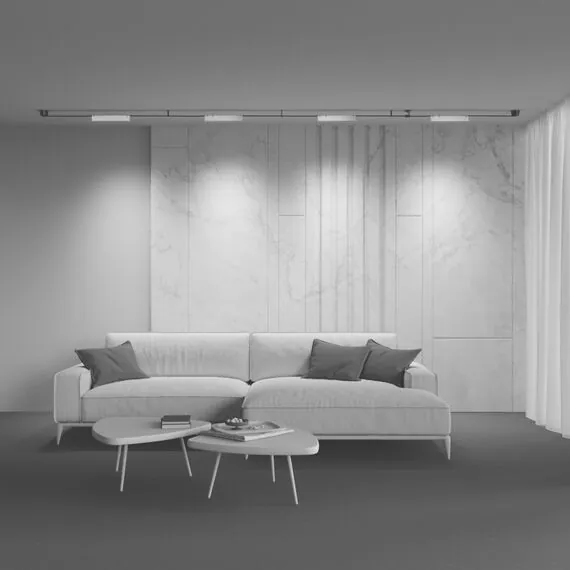 Maytoni Technical TR128B-12W3K-M-W Трековый светодиодный светильник Parity Points, изображение 5