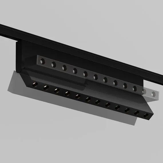 Maytoni Technical TR194-1-12W4K-M-B Трековый магнитный светодиодный светильник Levity Points Rot, изображение 5