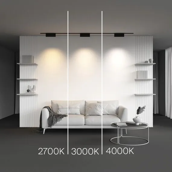 Maytoni Technical TR194-1-12W4K-M-B Трековый магнитный светодиодный светильник Levity Points Rot, изображение 6