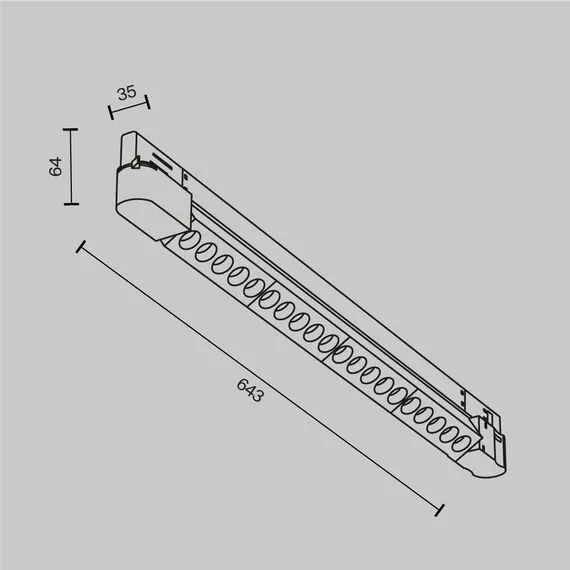 Maytoni Technical TR195-3-20W2.7K-M-B Трековый трехфазный светодиодный светильник Trinity Points, изображение 11