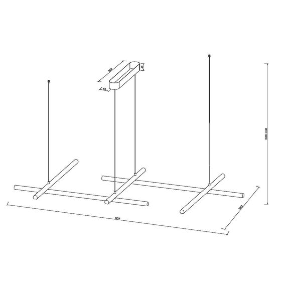 Maytoni Decorative MOD278PL-L50G3K Люстра подвесная Radiance, изображение 7