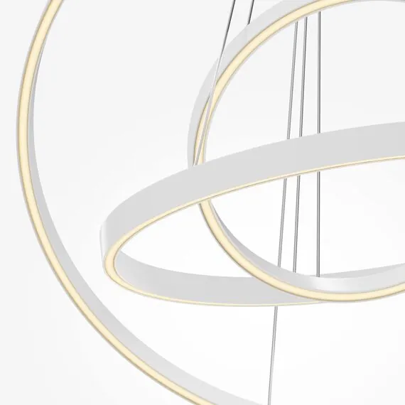 Maytoni Decorative MOD058PL-L100WK Люстра подвесная светодиодная Rim, изображение 2