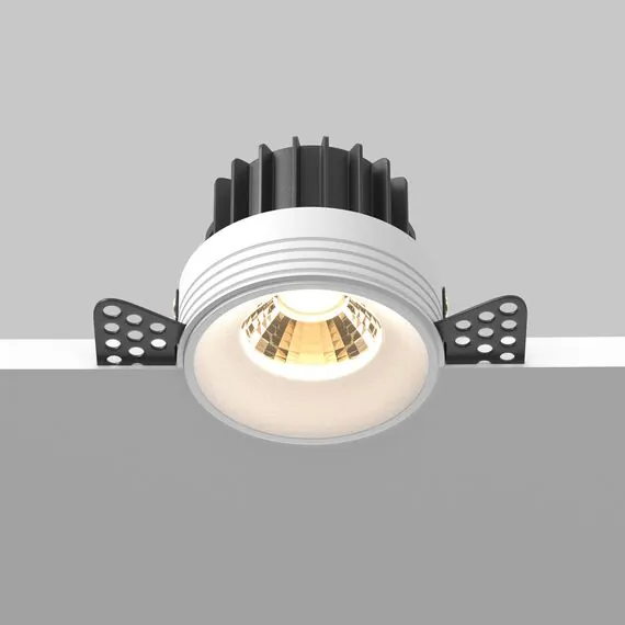 Maytoni DL058-12W2.7K-TRS-W Светильник встраиваемый светодиодный Round, изображение 4