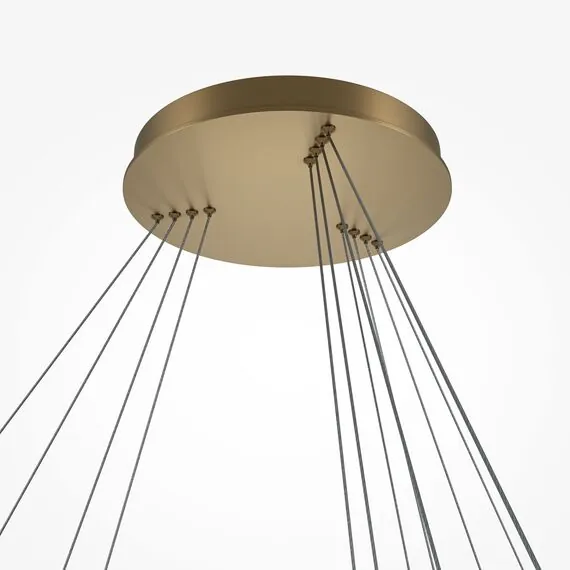 Maytoni Decorative MOD058PL-L174BSK Люстра подвесная светодиодная диммируемая Rim, изображение 5