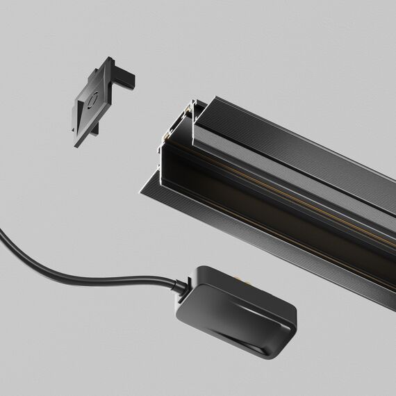 Maytoni Technical TRA084B-12B-200 Ввод питания(2м) для встраиваемого монтажа Radity, изображение 4