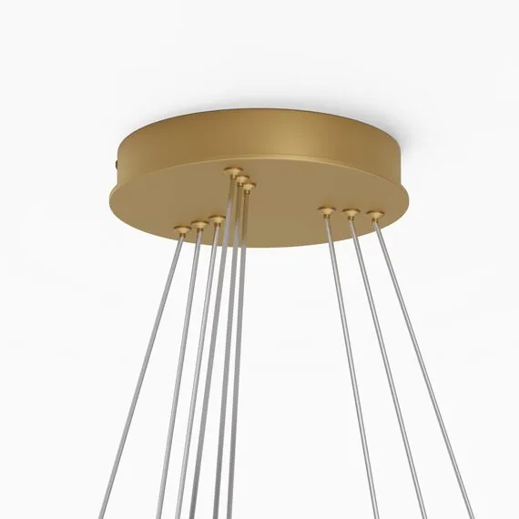 Maytoni Decorative MOD058PL-L100BSK Люстра подвесная светодиодная Rim, изображение 5