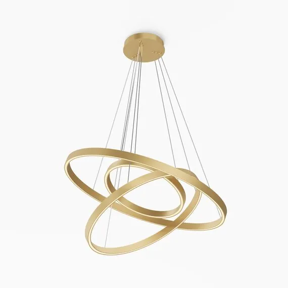 Maytoni Decorative MOD058PL-L100BSK Люстра подвесная светодиодная Rim, изображение 3