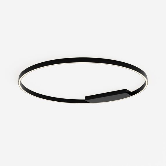 Maytoni Decorative MOD058CL-L65BK Светильник потолочный светодиодный Rim, изображение 4