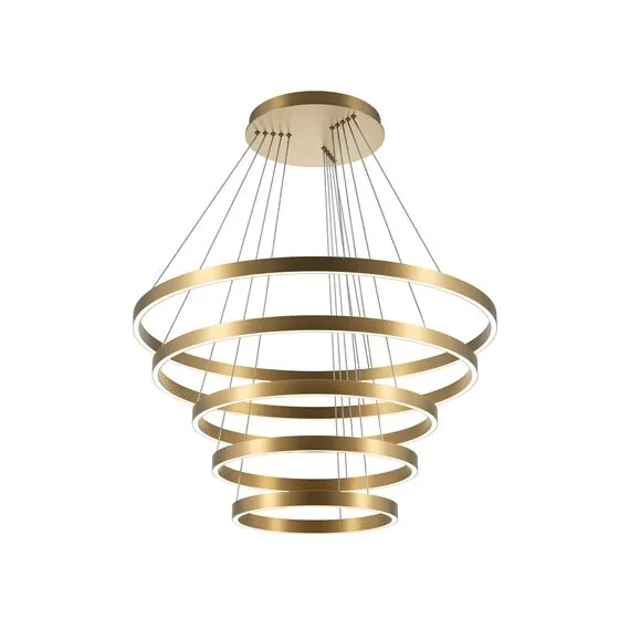 Maytoni Decorative MOD058PL-L200BSK Люстра подвесная светодиодная диммируемая Rim