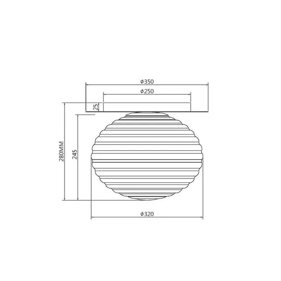 Maytoni Decorative MOD268CL-01G Светильник потолочный Reels, изображение 6