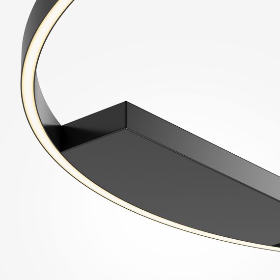 Maytoni Decorative MOD058CL-L65BK Светильник потолочный светодиодный Rim, изображение 2