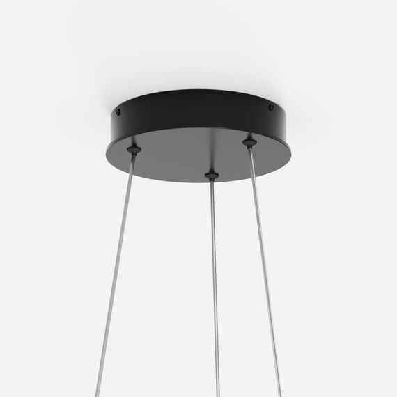 Maytoni Decorative MOD058PL-L32BK Люстра подвесная светодиодная Rim, изображение 5