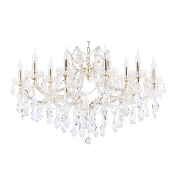 Maytoni Decorative DIA880-PL-18-G Люстра хрустальная рлдвесная Erna, изображение 6