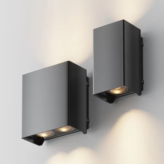 Maytoni Outdoor O570WL-L20B3K Уличный настенный светодиодный светильник Shell, изображение 6