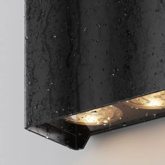 Maytoni Outdoor O570WL-L20B3K Уличный настенный светодиодный светильник Shell, изображение 4