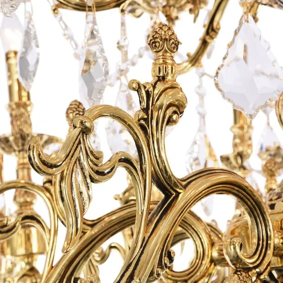 Maytoni Decorative DIA882-PL-30-G Хрустальная люстра Monica, изображение 4