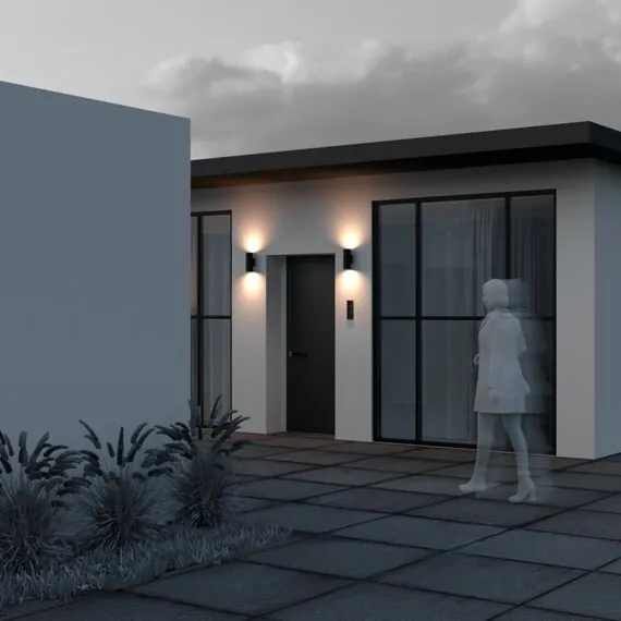 Maytoni Outdoor O303WL-L24GF3K Уличный архитектурный светодиодный светильник Shim, изображение 3