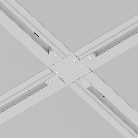 Maytoni Technical TRA002CX-11W Коннектор Х-образный для однофазного шинопровода Unity, изображение 6