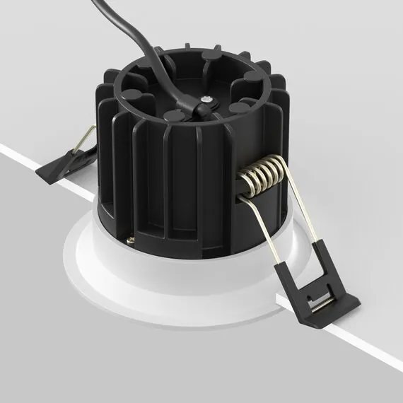 Maytoni Technical DL058-12W-DTW-W Светильник встраиваемый светодиодный Round, изображение 6