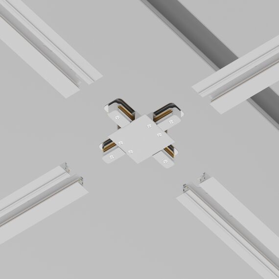 Maytoni Technical TRA002CX-11W Коннектор Х-образный для однофазного шинопровода Unity, изображение 2