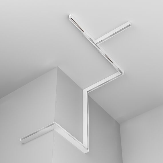 Maytoni Technical TRA001CL-11B Коннектор угловой для однофазного шинопровода правый Unity, изображение 6